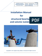 Bearings and Seismic Isolators - Installation Manual