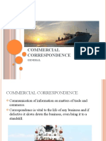 Commercial Correspondence General