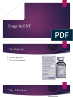 Drugs in Ent