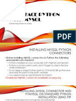 Interface Python MySQL