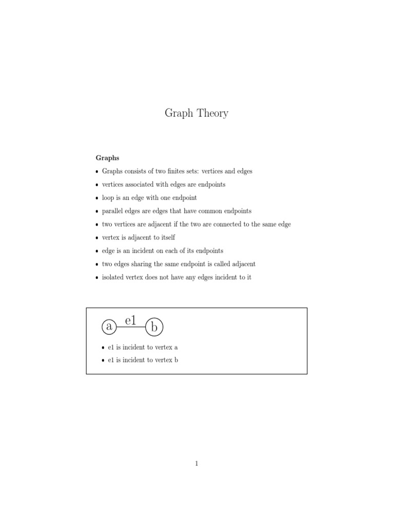 Graph Theory | PDF