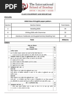 CLASS X Blueprint and weightage