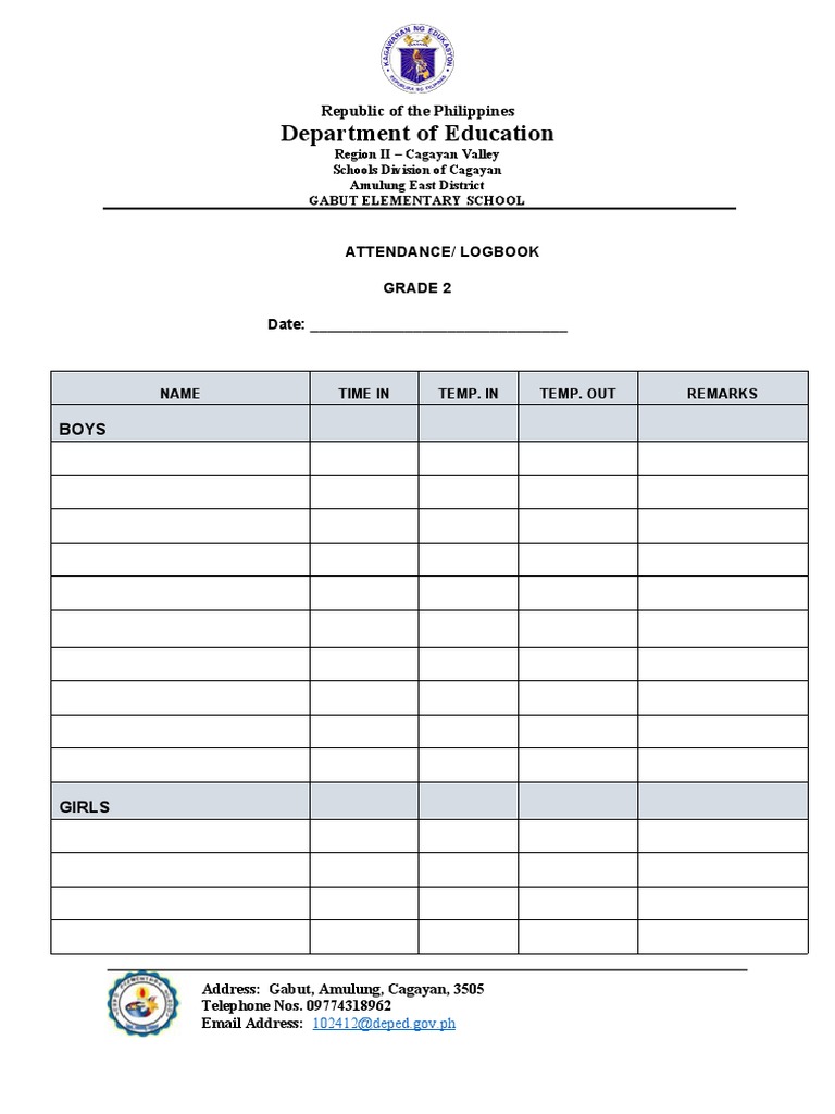 Logbook and Consultation Form PDF Administrative Law Government