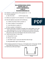 Ralli International School SESSION: 2022 - 23 Subject: Mathematics Class: Vi Revision Worksheet-02