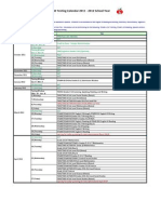 Testing Calendar 2011 2012