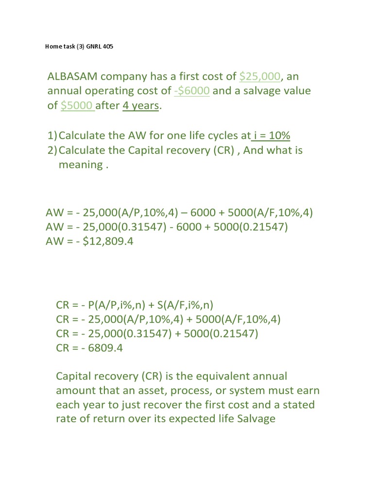 Home Task 3 | PDF | Finance & Money Management