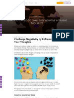 What You Can Do To Challenge Negative Intrusive Thoughts - NeuroGym Blog