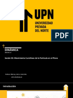 Sesión de Aprendizaje - Sesion 03 - Movimiento Curvilineo de La Partícula en El Plano - Teoria (v2)