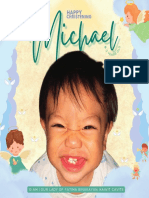 Michael's Christening Invitation Feb 2023