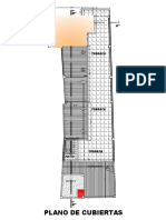 Plano de Cubiertas: Terraza