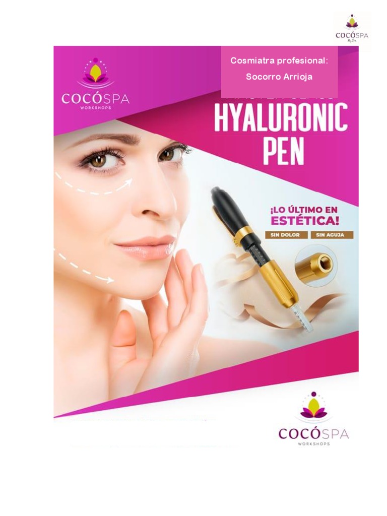 Hyaluronic Pen PDF Ciencias de la Salud Especialidades Medicas
