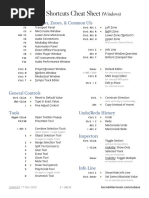 Cubase Shortcuts Win