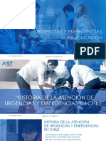 Historia de La Atención de Urgencias y Emergencias Chile