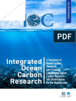 IOC-UNESCO海洋未來十年與海洋碳匯Integrated ocean carbon research a summary of ocean carbon research, and vision of coordinated ocean carbon research and observations for the next decade