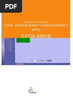 CATIA - Electrical System Functional Definition 2 (EFD)