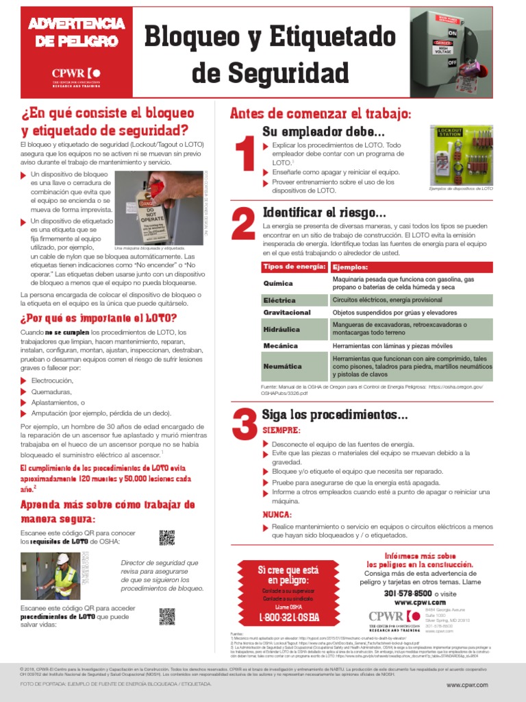 Lockout Tagout Spanish 2 PDF