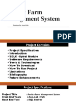 Poultry Farm Management System in ASP.NET MVC