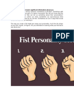 Fist Personality Test