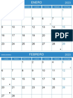 Calendario Mensual
