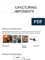 Module 2 MANUFACTURING COMPONENTS