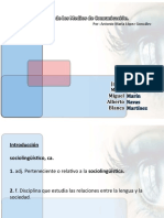 La Sociolingüística de Los Medios de Comunicación