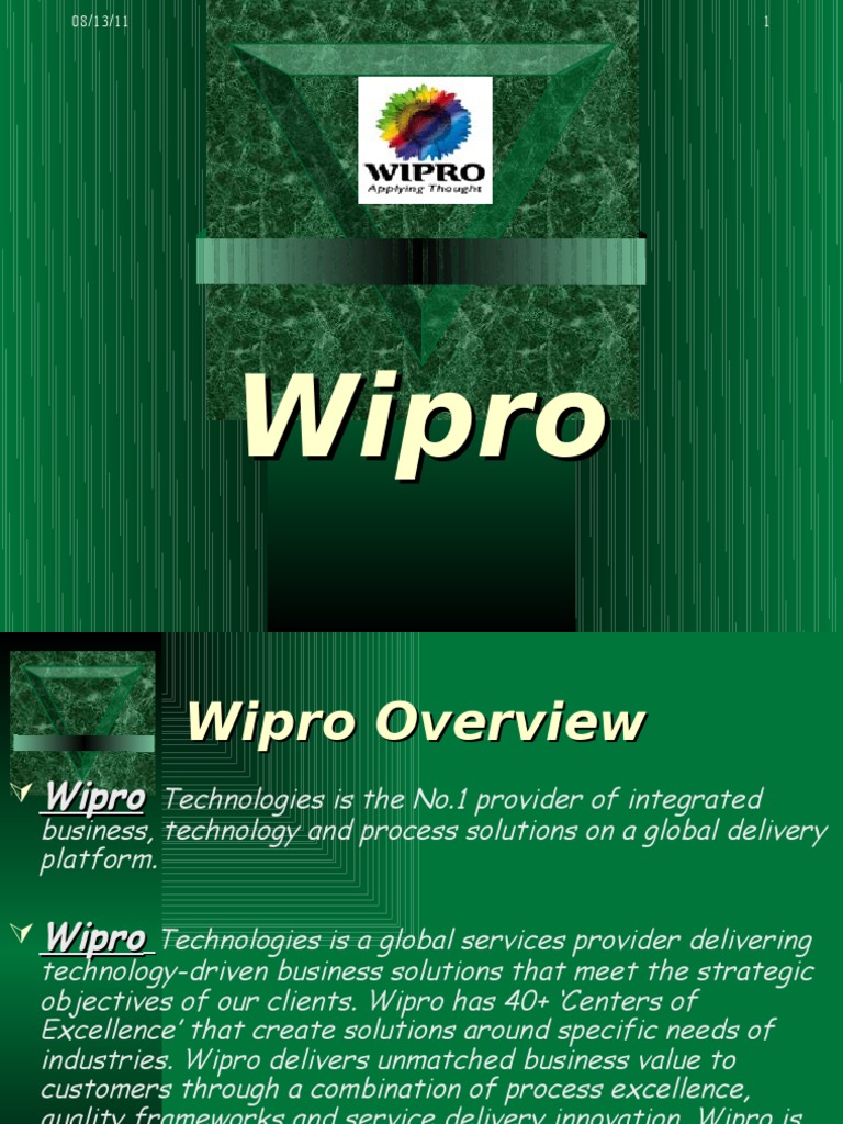 business planning of wipro