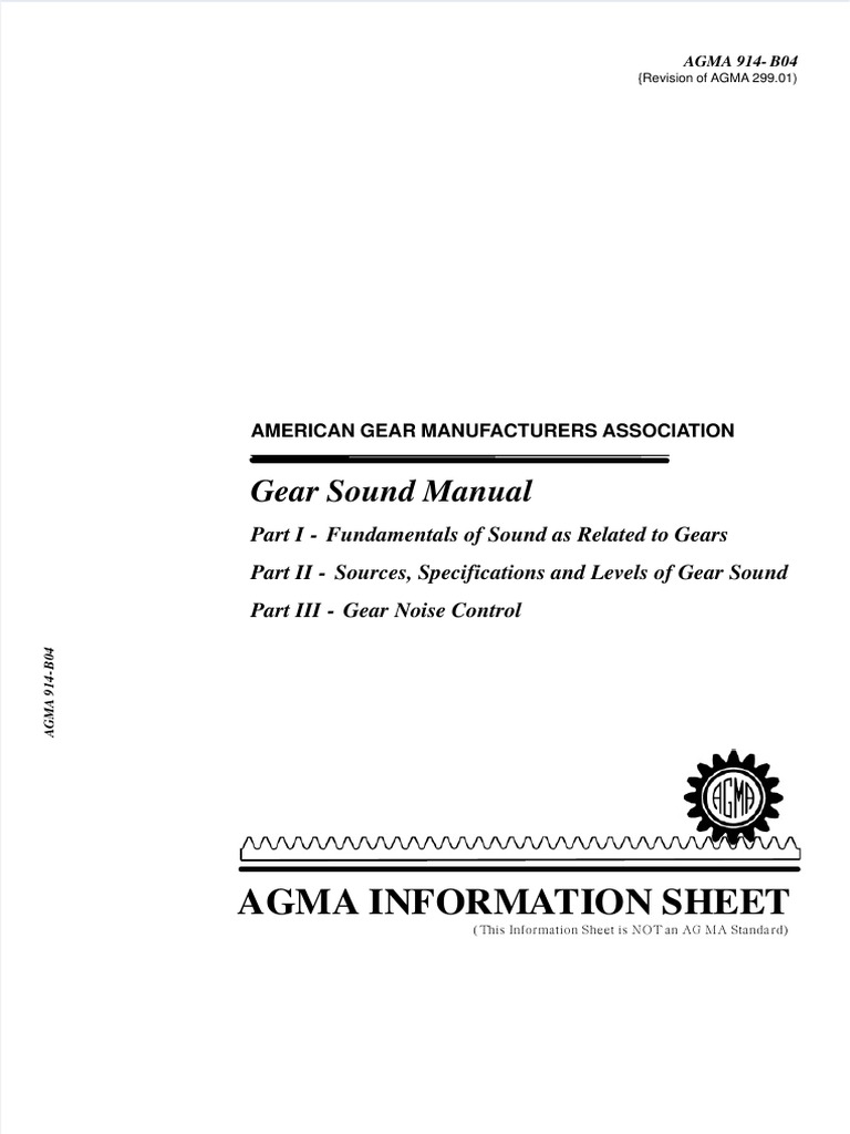 Agma 914 b04 Download Free PDF Sound Decibel