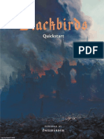 Blackbirds RPG Quickstart - Powered by ZWEIHANDER RPG