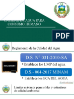 LMP ECA Calidad Agua Consumo Humano