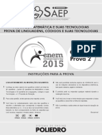 ENEM 2015 - Ciclo 3 Dia 2