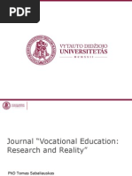 Download PowerPoint version - slides - Journal Vocational Education Research and Reality  by VetNet - European Research Network in Vocational Education  Training SN6222801 doc pdf