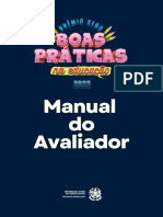 Manual Do Avaliador - Prêmio Sedu Boas Práticas - 2022