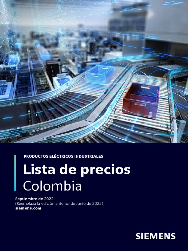 Lista de Precios Siemens 31 Agosto 2022 PDF Uso eficiente de
