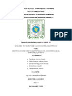 Identificación de fuentes de contaminación atmosférica en panaderías del Alto Mayo