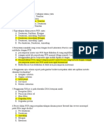 SOAL REMED BIOMOL KE2