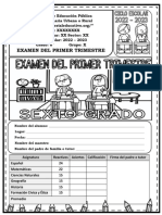 Examen 6°