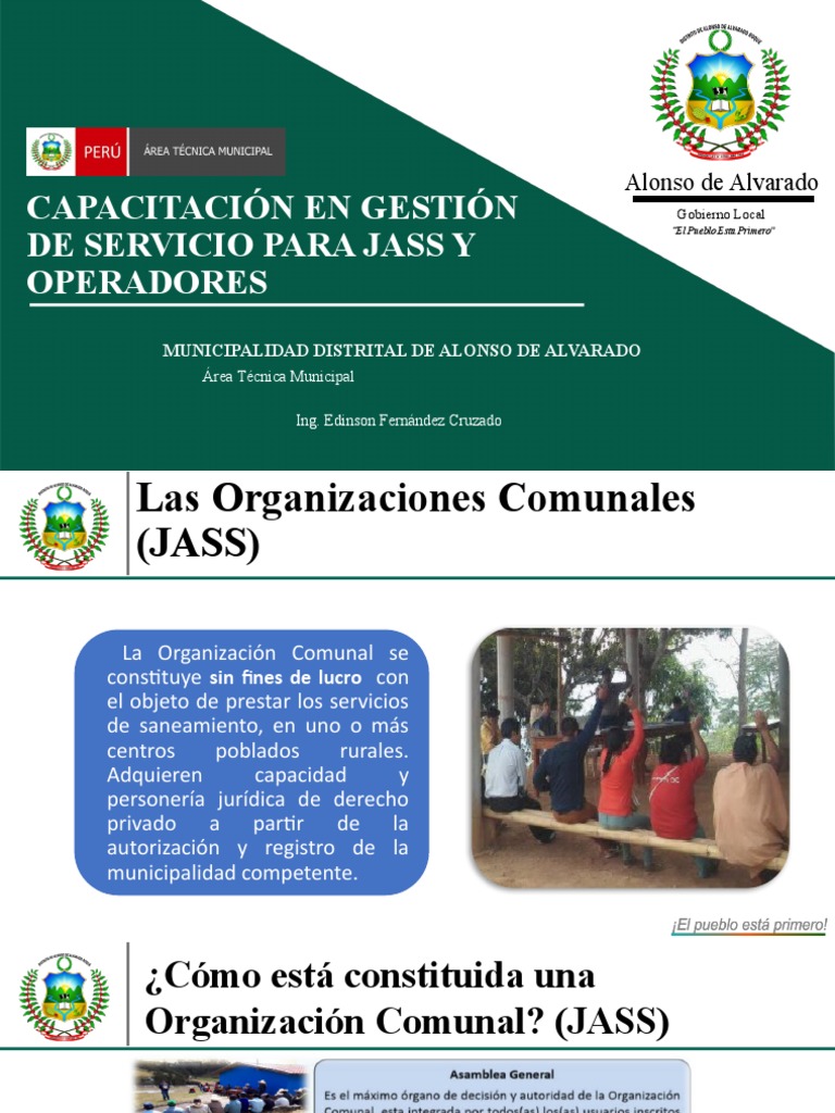Capacitación JASS: Gestión de Agua Potable | PDF | Agua | Agua potable