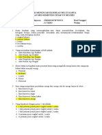 Soal Semester Genap Pdto Kelas X 2022