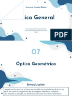 7 - Física - Óptica Geométrica