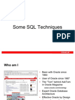 SQL Techniques