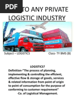 Download Ppt on a Logistics Company by Rajeev Menon SN62229127 doc pdf