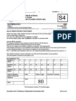 E-Math - Sec 4 Prelims Exam Paper - 2021 - Anglican High