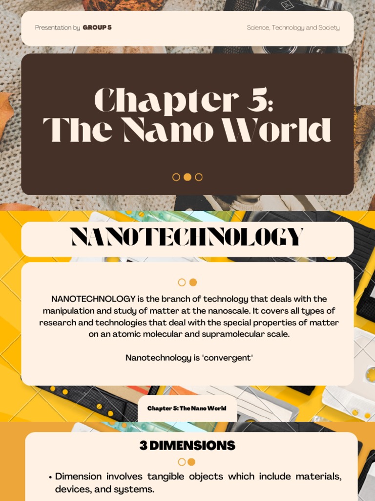 Group 5 Sts Chapter 5 Nano World 1 | PDF | Nanotechnology | Microscope