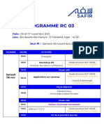 Programme RC 3