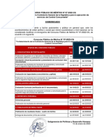 CPM 07 2022 Comunicado Modificacion de Cronograma