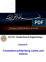 Lecture 05-ConsistencyAtterberg Limits and Indices (Last Update 25-Nov-2021)