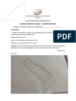 Examen de Construcciones Primera Unidad (1) RESUELTO