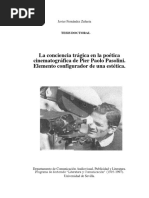 La Conciencia Trágica en La Poetica Cinematográfica de Pasolini ...