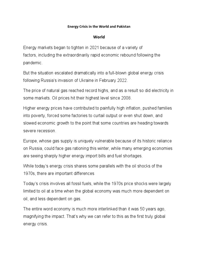 Energy crisis rough download free pdf energy crisis natural gas