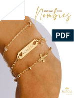 Manillas Con Nombre - Marcia Joyas